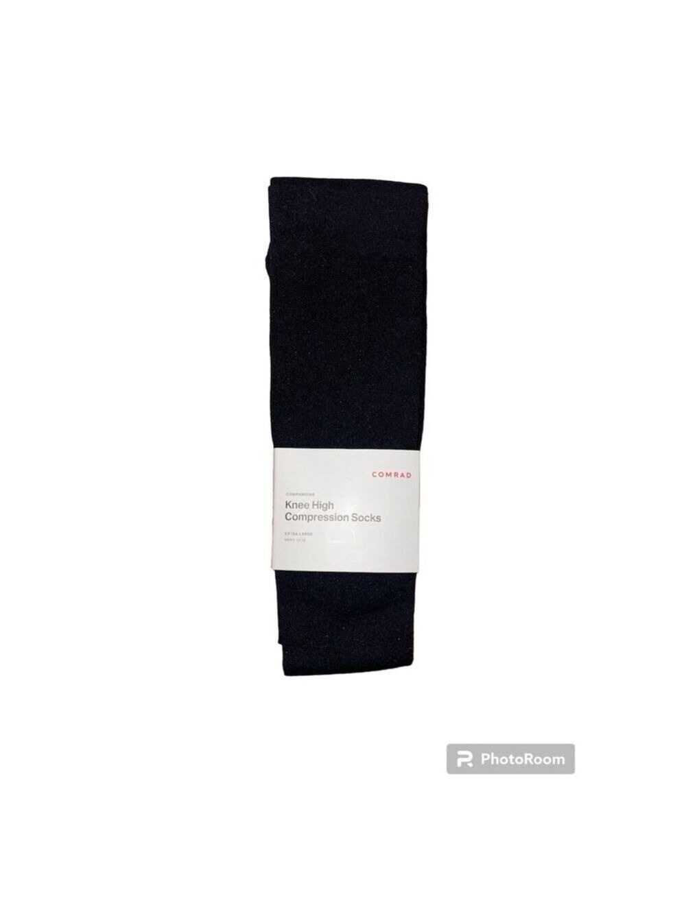 COMRAD | COMPANIONS - SOLID Knee-High Compression Socks Black XL